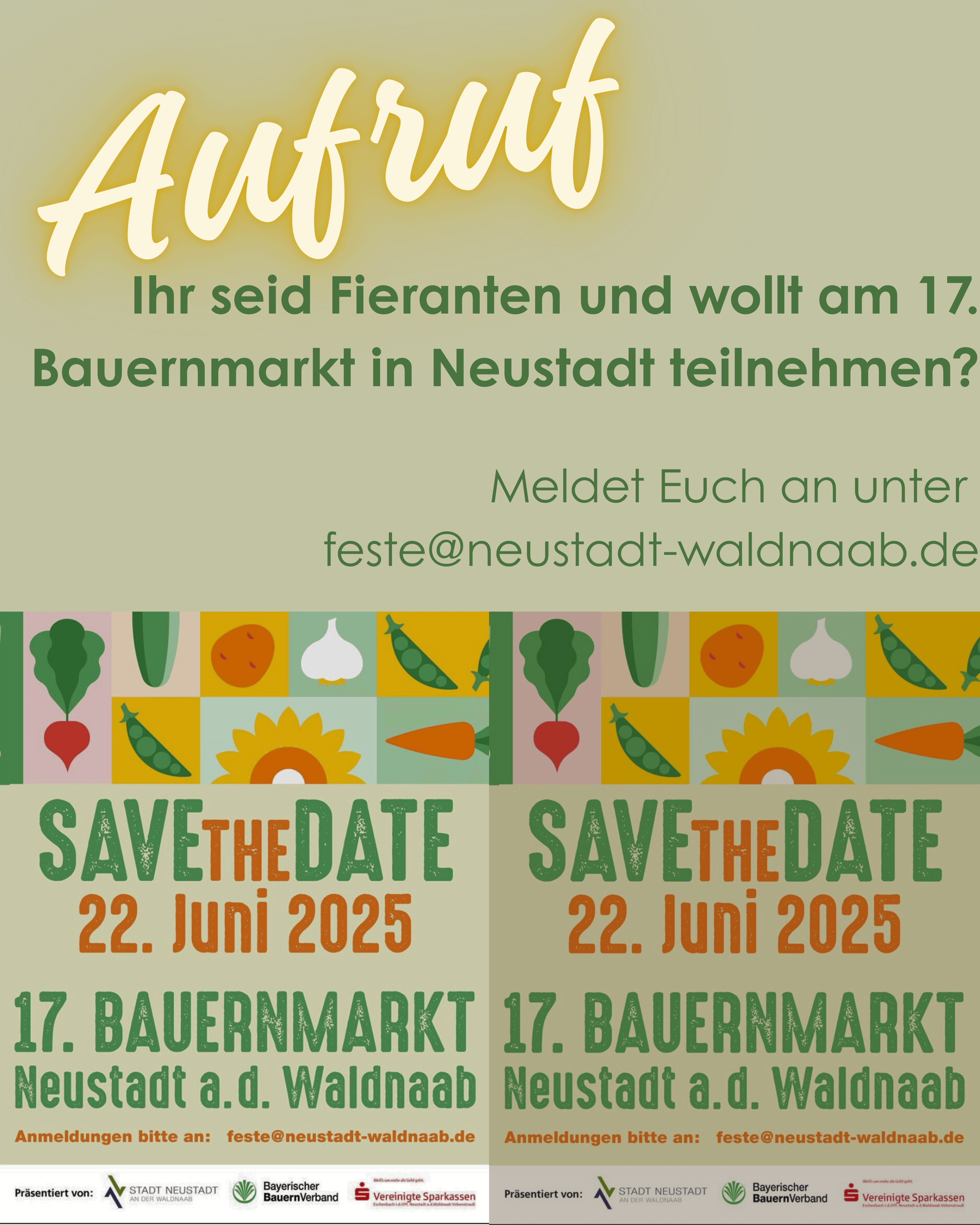 Aufruf Bauernmarkt